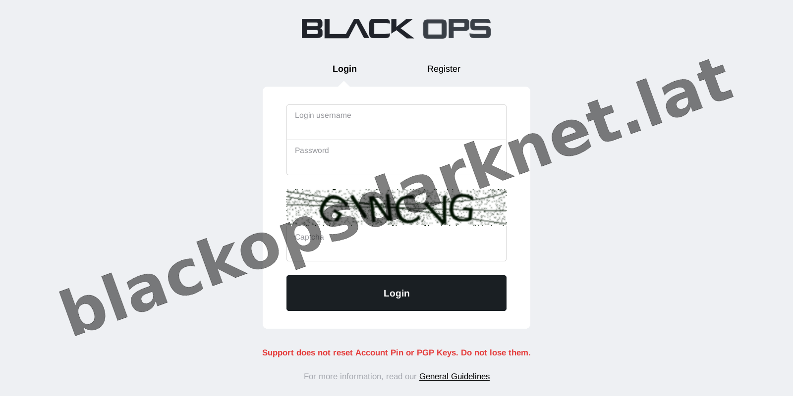 User Login Interface